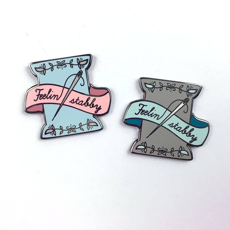 Hard Enamel Feeling Stabby Exclusive Magnetic Needle Minder