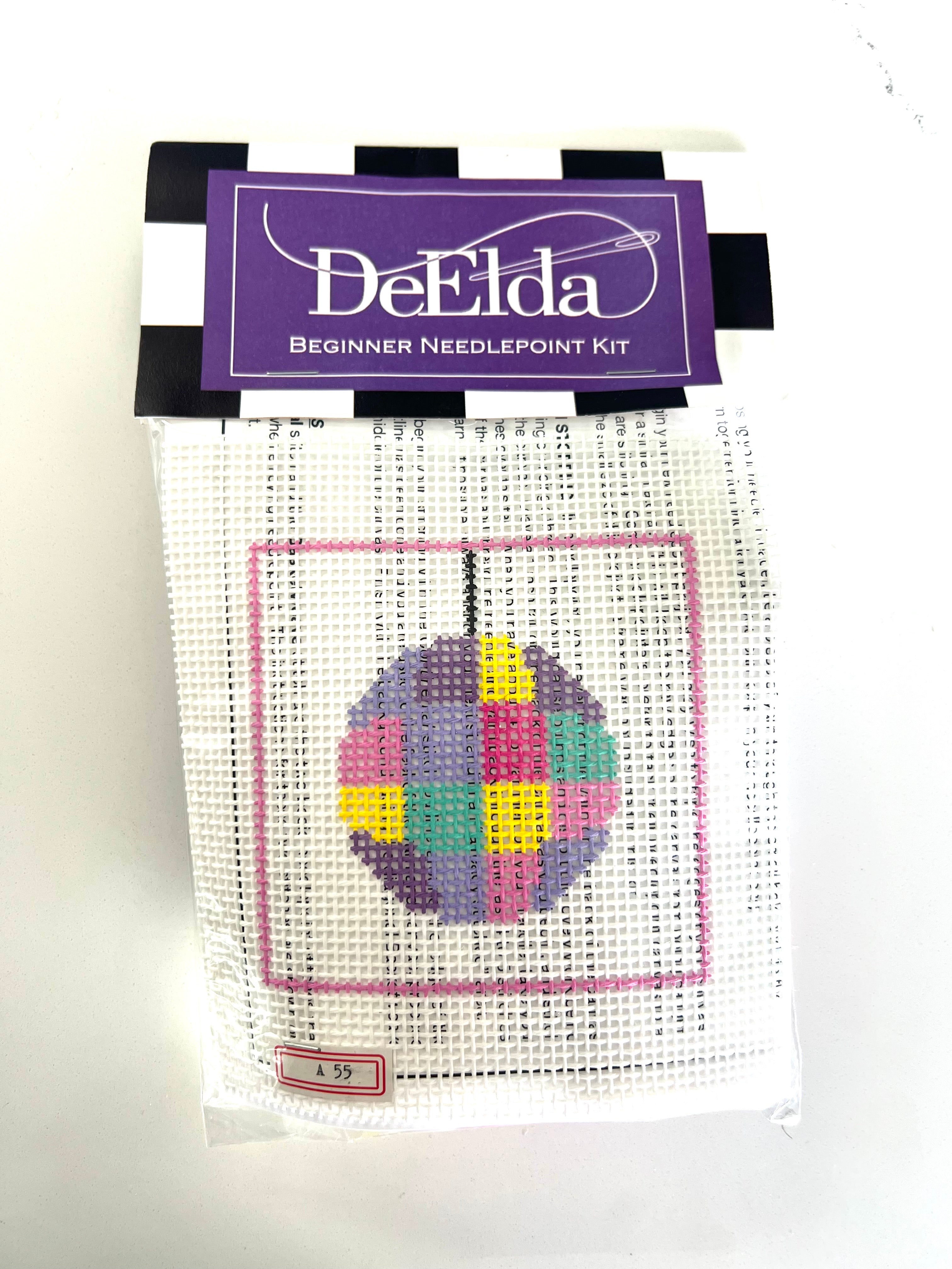 Disco Ball Beginner Needlepoint Kit