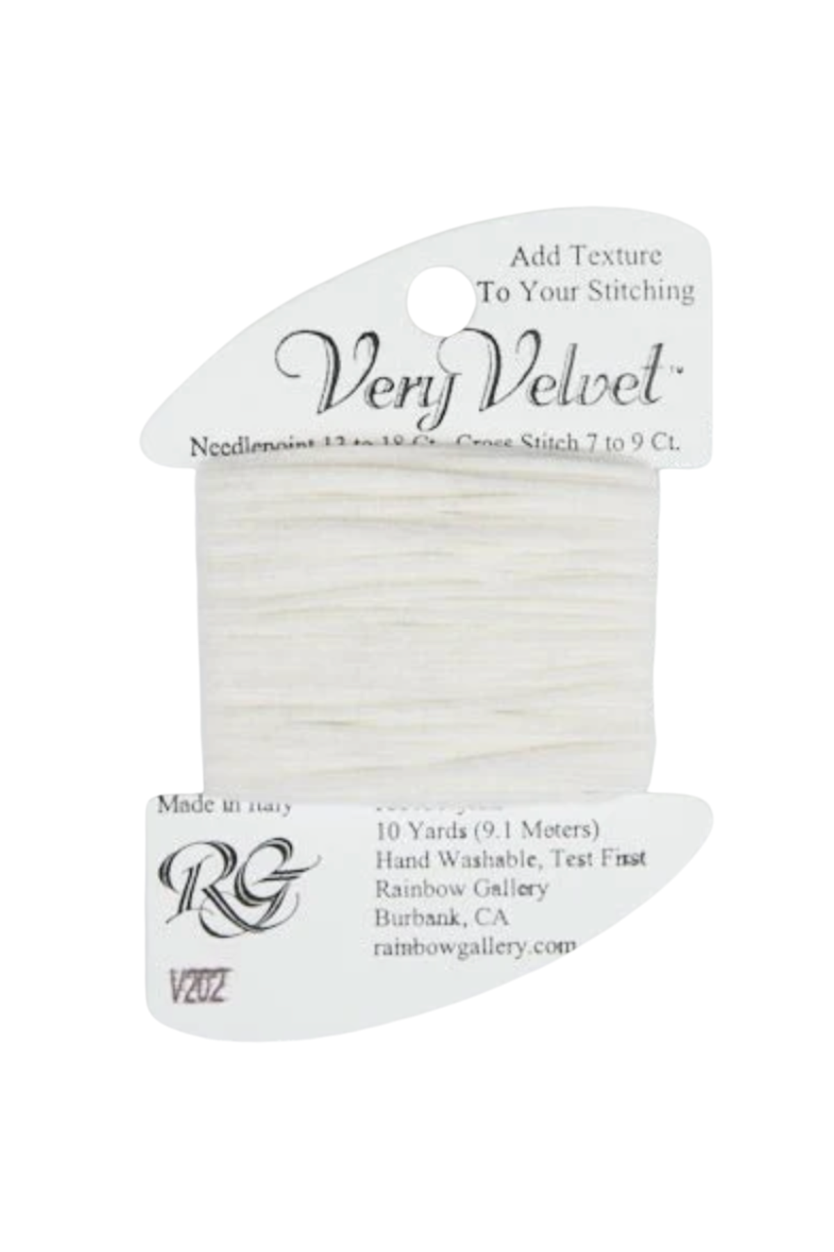 Very Velvet V202 White