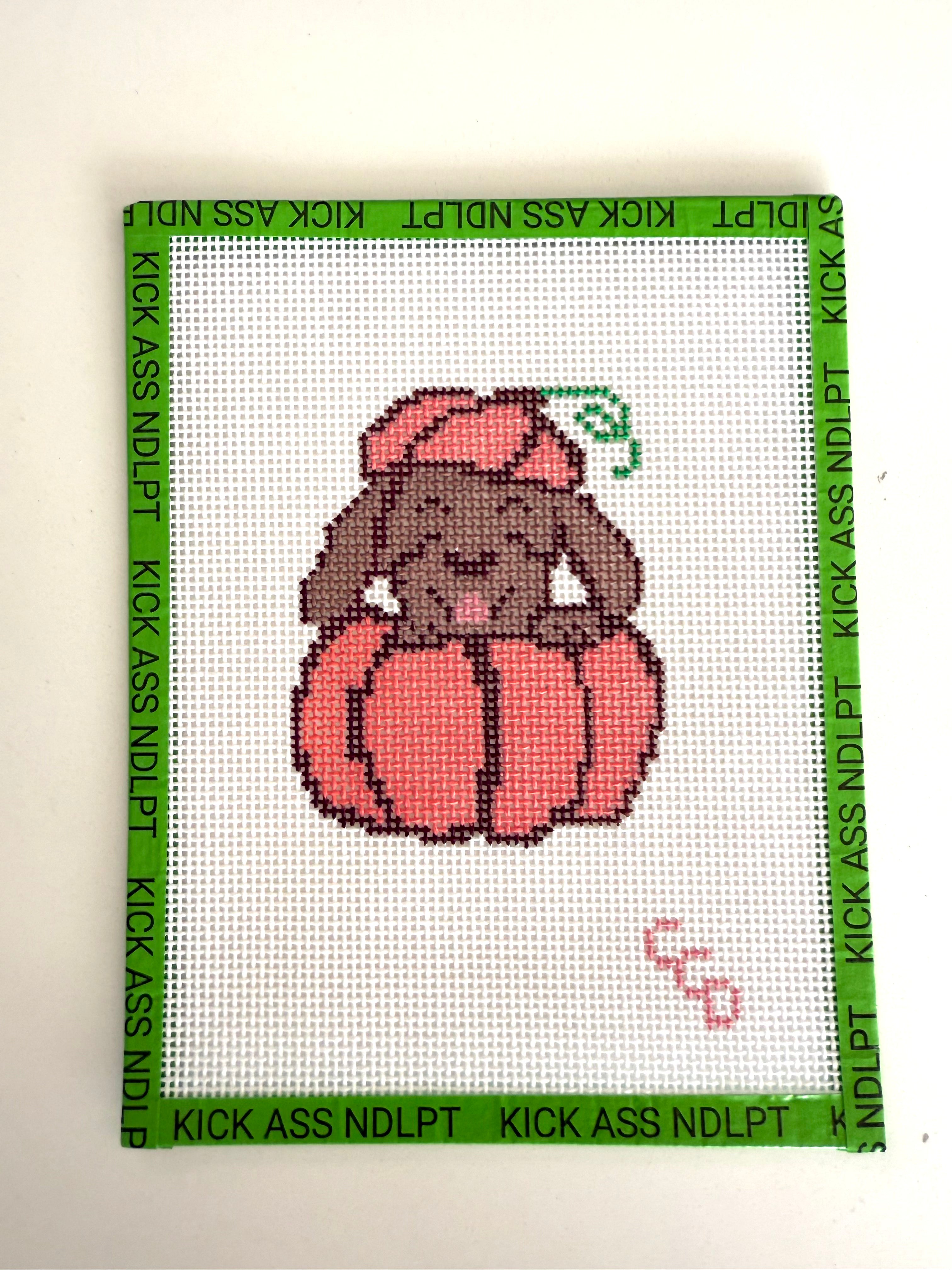 Pumpkin Puppy Canvas