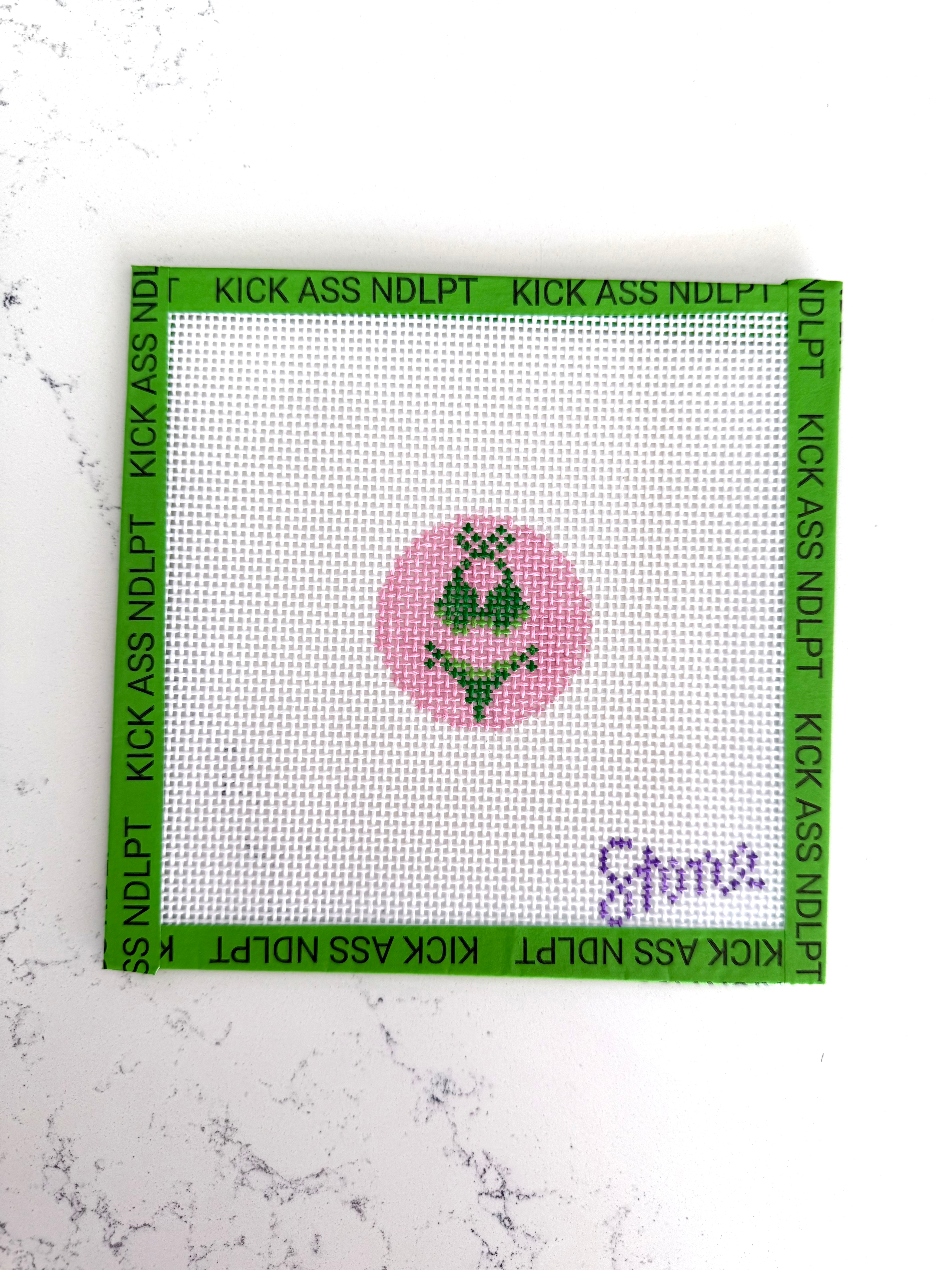 Mini Green Swimsuit Canvas