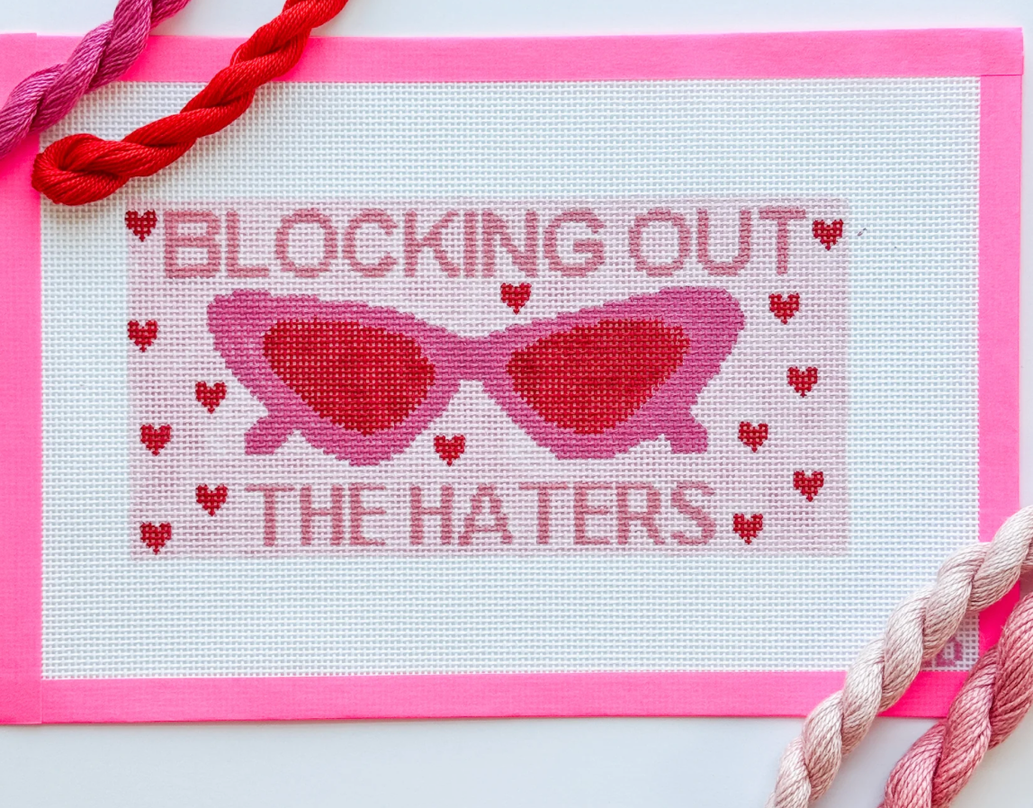 Blocking Out the Haters Canvas