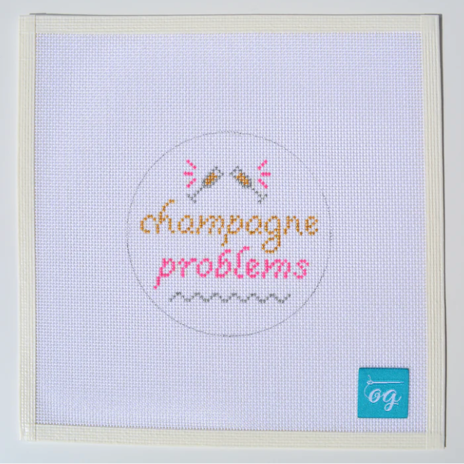 Champagne Problems Canvas