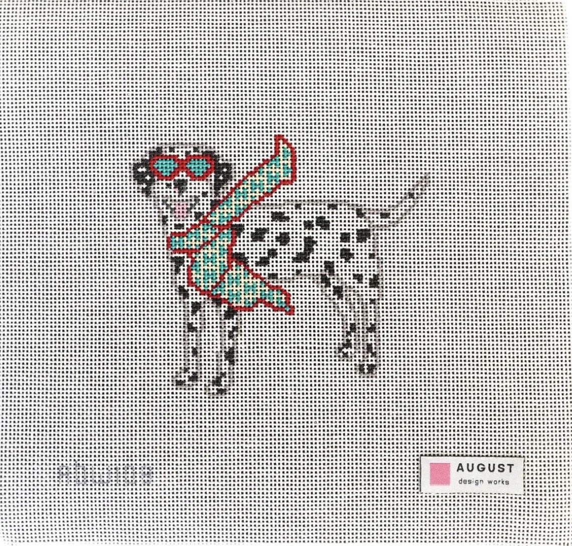 Bougie Dalmatian Canvas