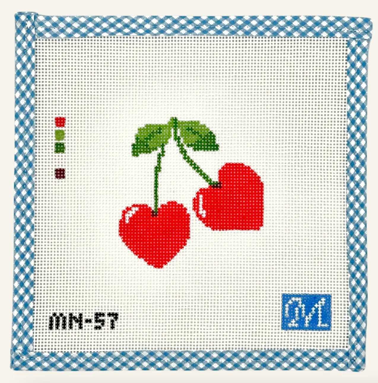 Heart Cherries Canvas