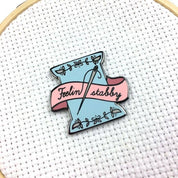 Hard Enamel Feeling Stabby Exclusive Magnetic Needle Minder