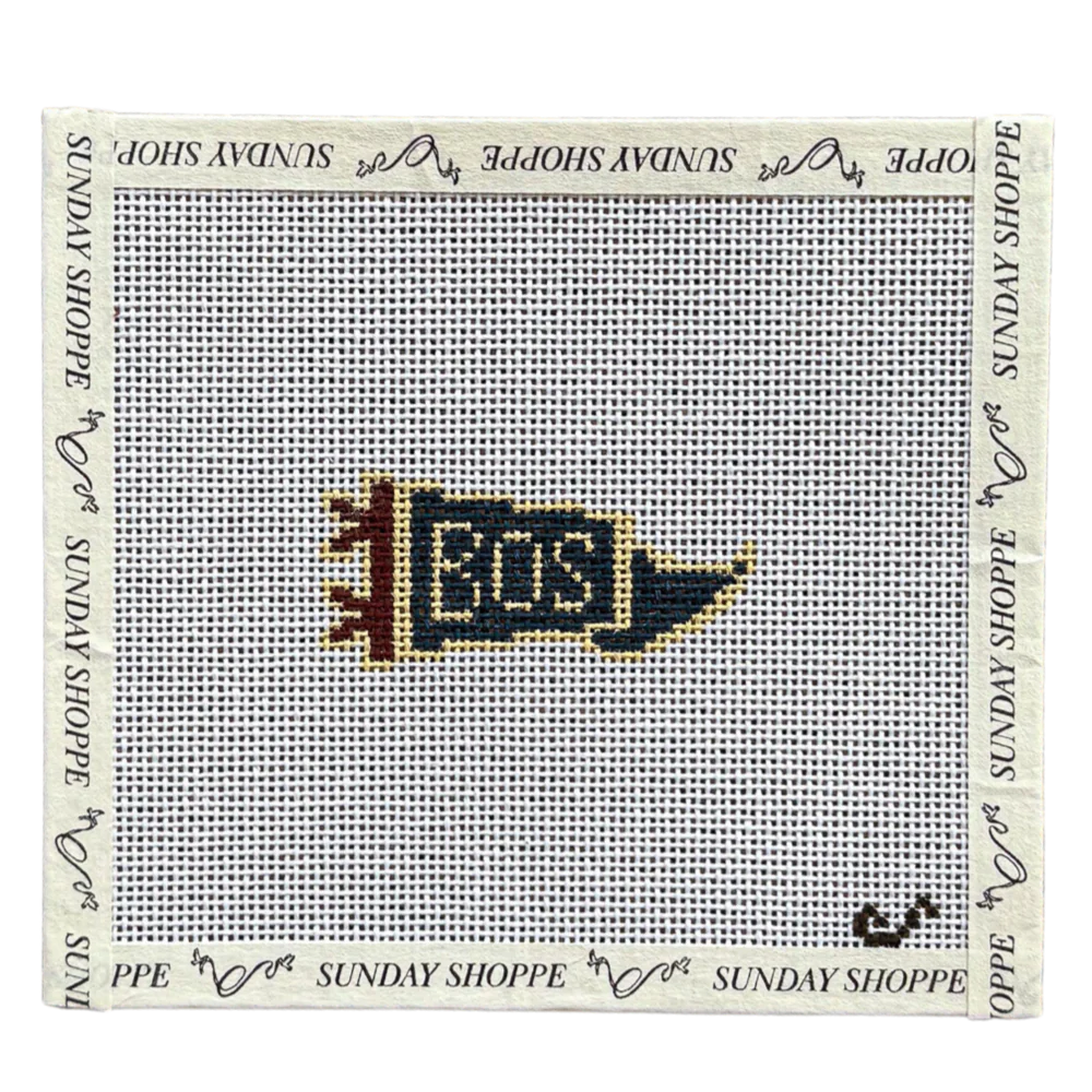 Mini Boston Pennant Canvas