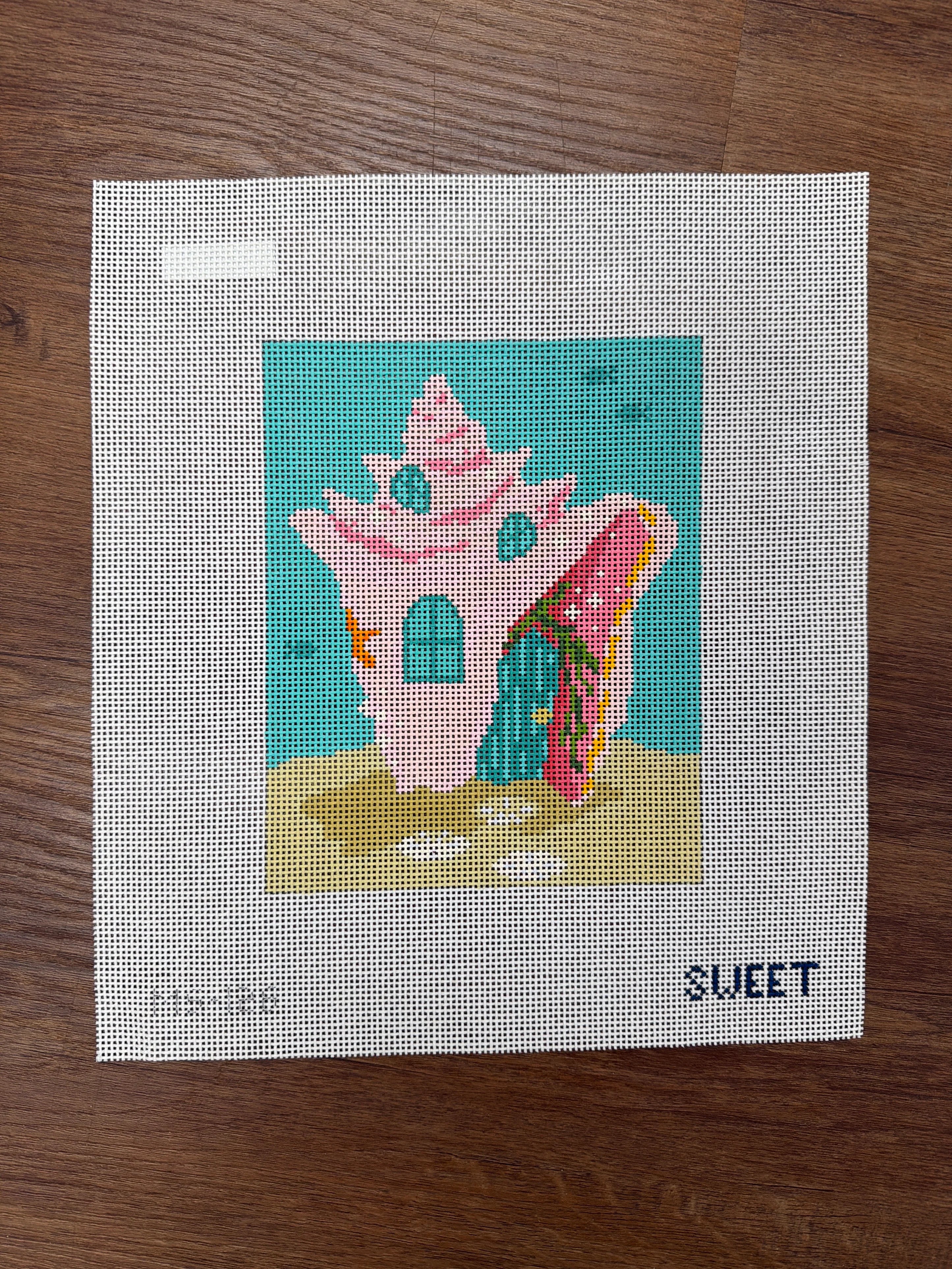 Conch Shell House Canvas