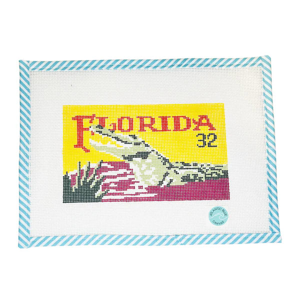 Florida Alligator Canvas