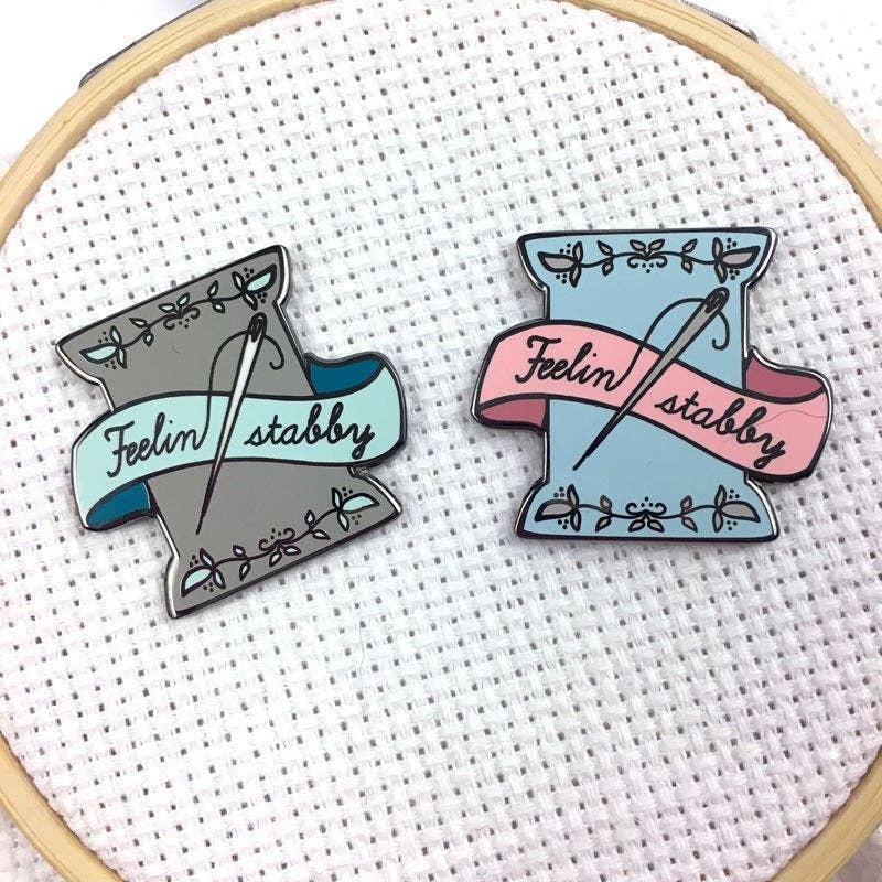 Hard Enamel Feeling Stabby Exclusive Magnetic Needle Minder
