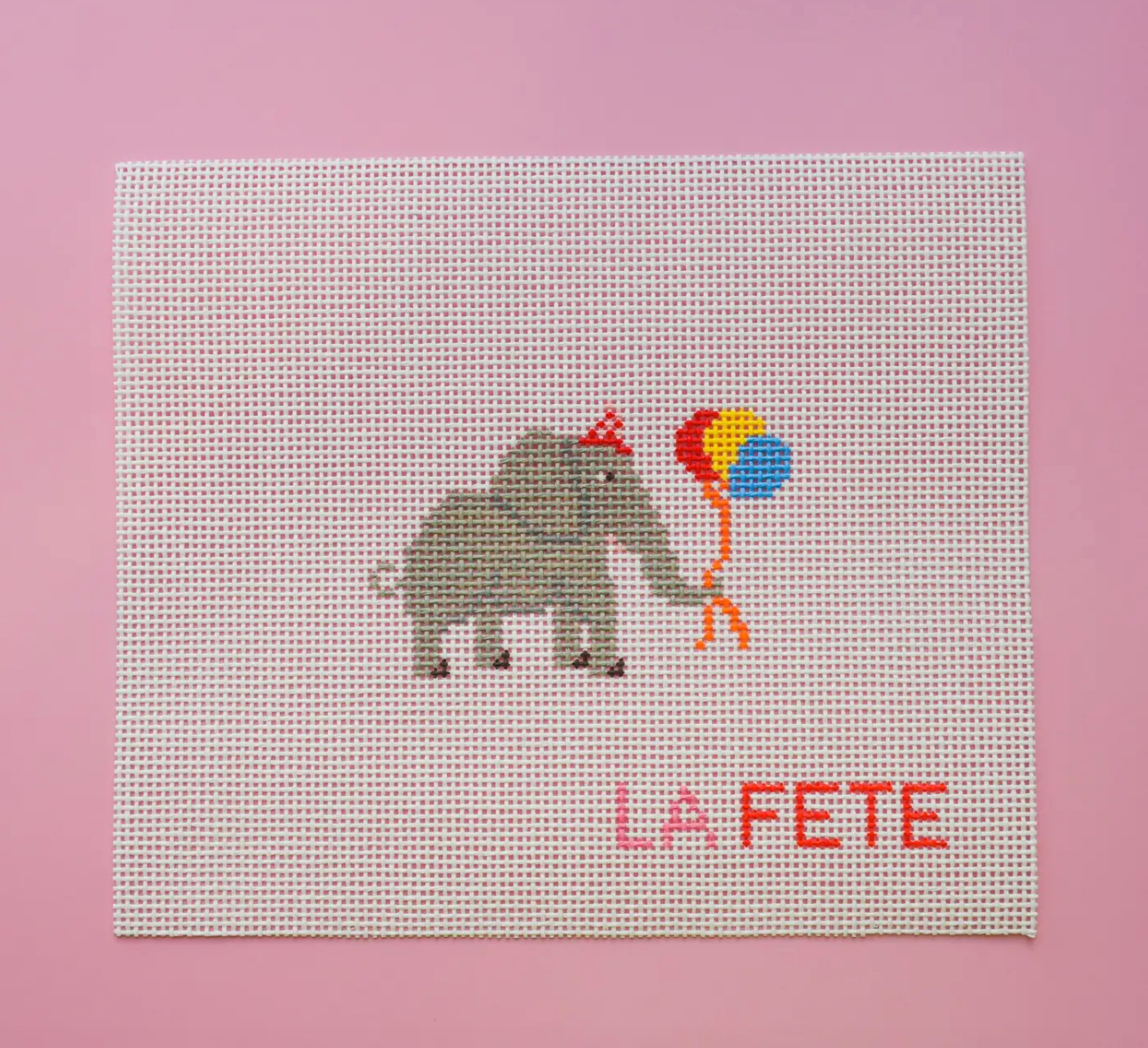 Elephant Party Animal Canvas
