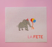 Elephant Party Animal Canvas