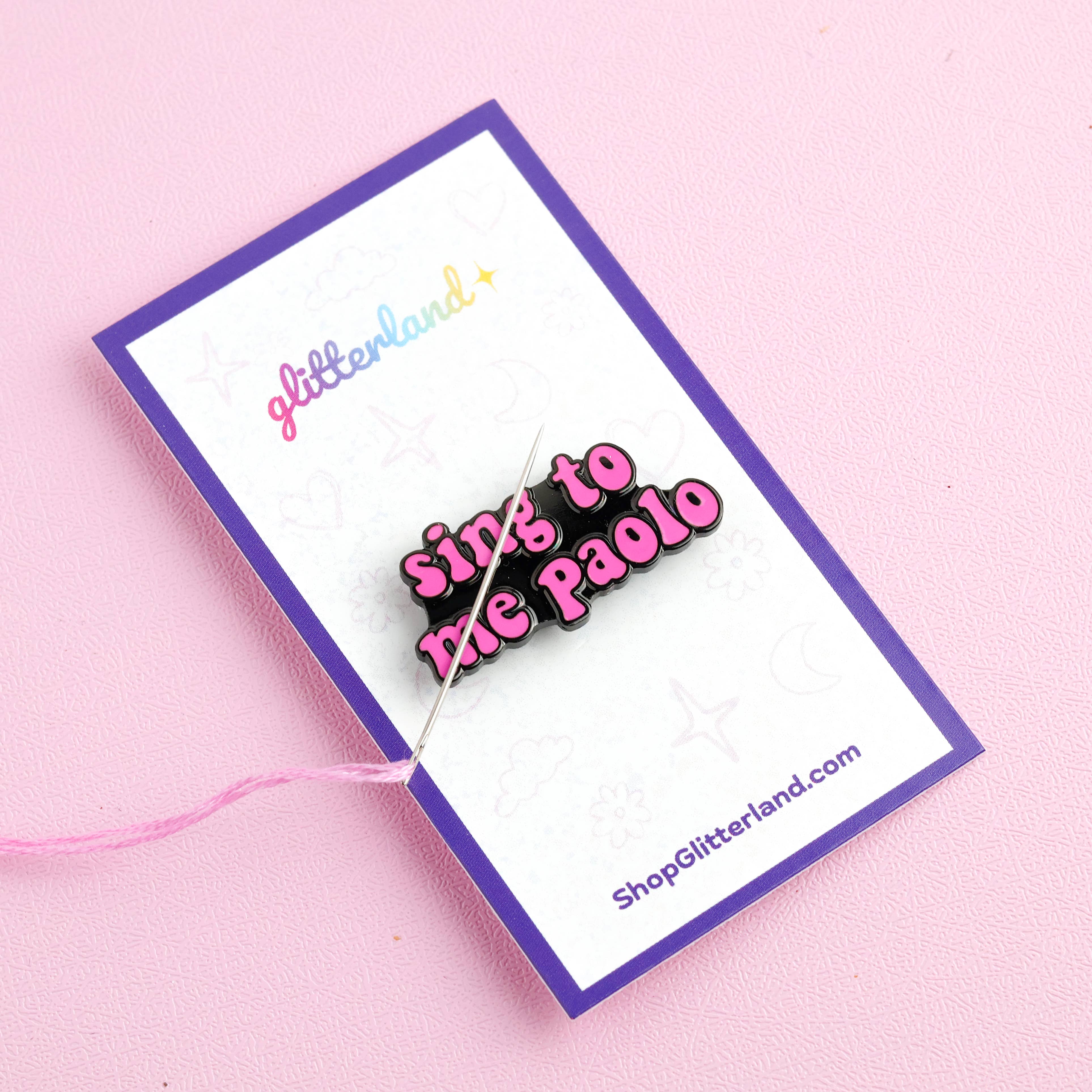 Sing to Me Paolo Needle Minder