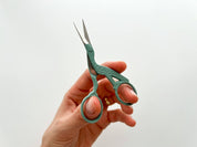 Colorful Stork Scissors