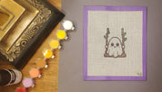 Halloween Ghost Swinging Canvas