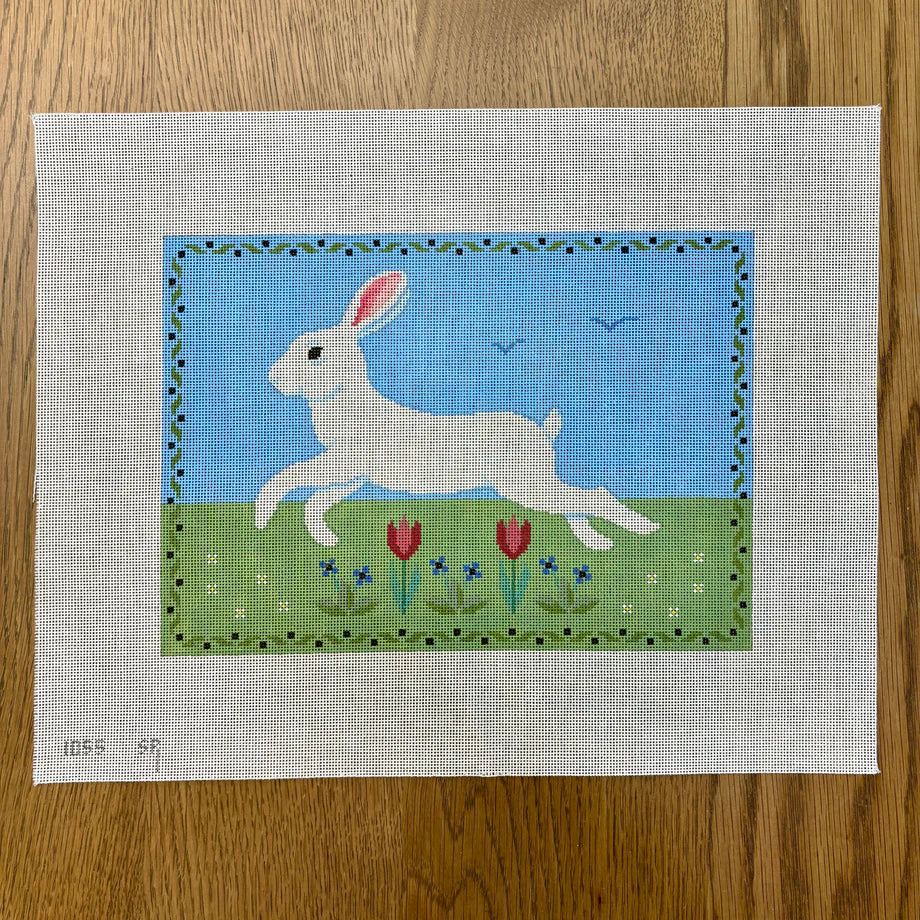 Leaping Rabbit Canvas