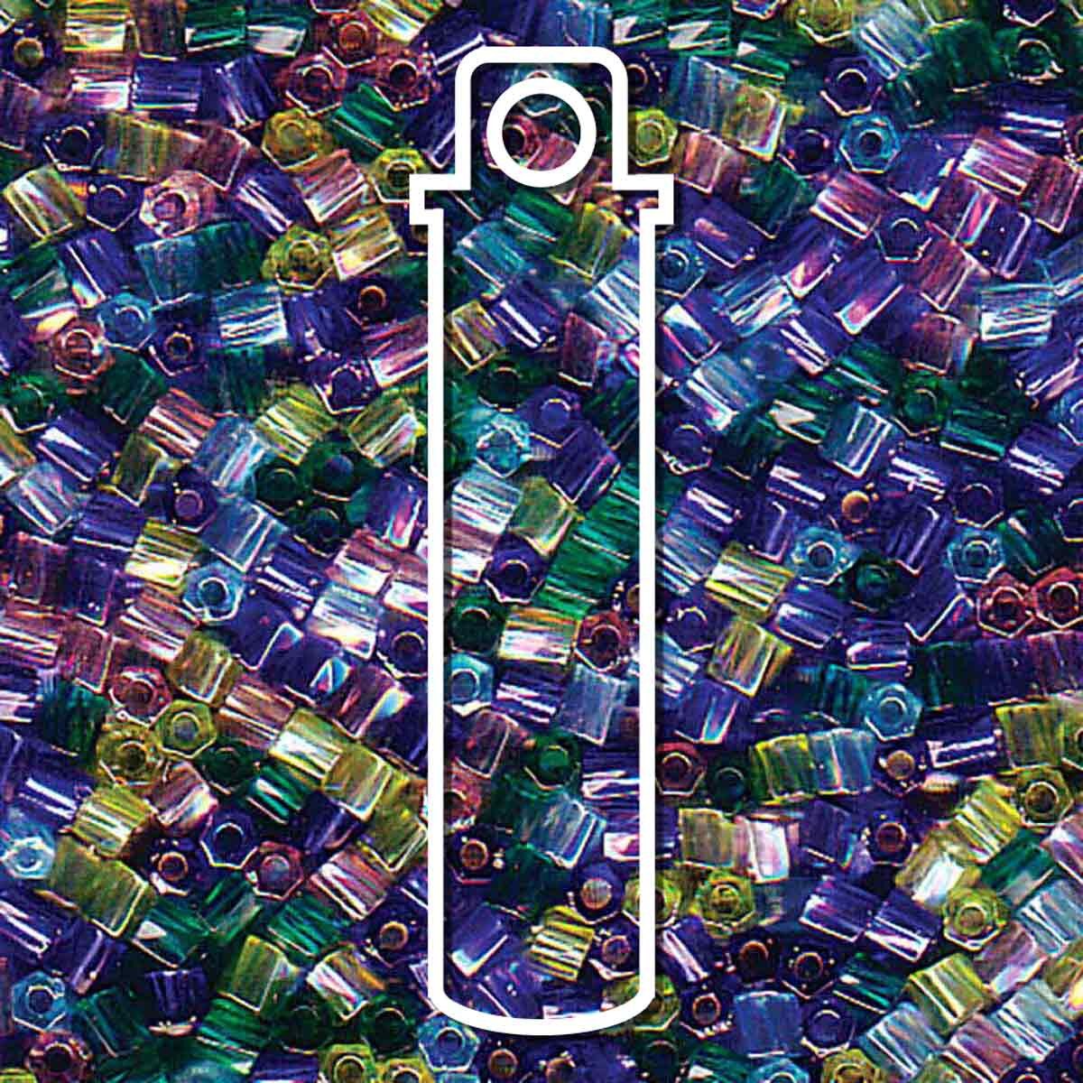 10/0 TWIST MIX GEMTONES -APRX 21GM/TB