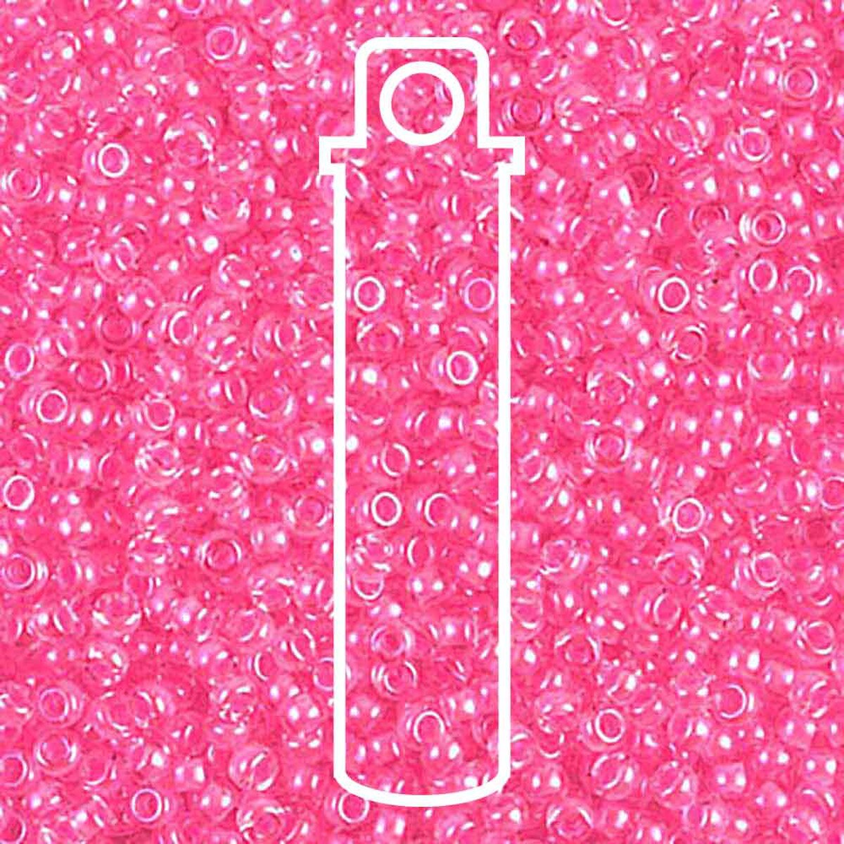 11/0 ROUND LUMINOUS COTTON CANDY-8.5GM/TB