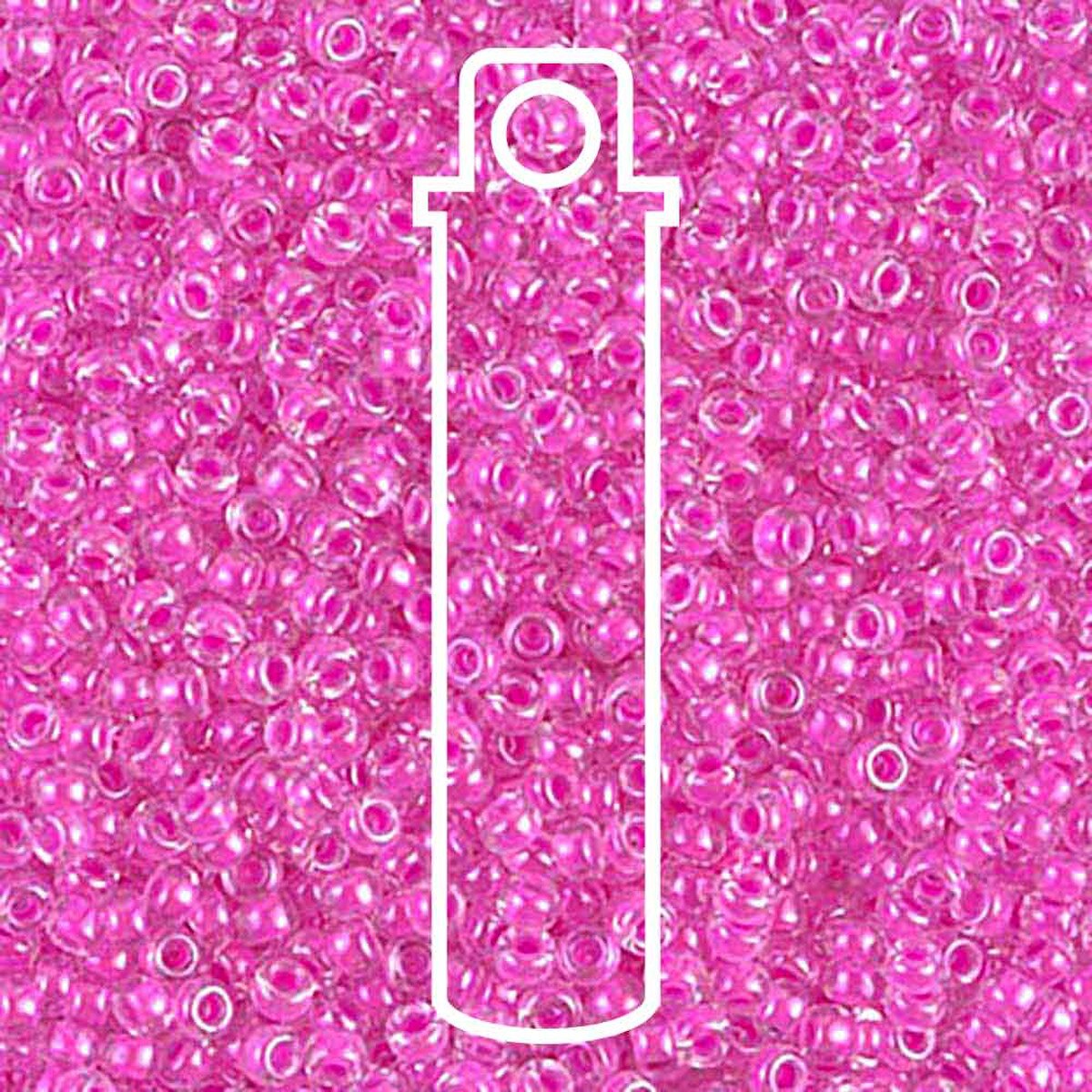 11/0 ROUND LUMINOUS HOT MAGENTA-8.5GM/TB