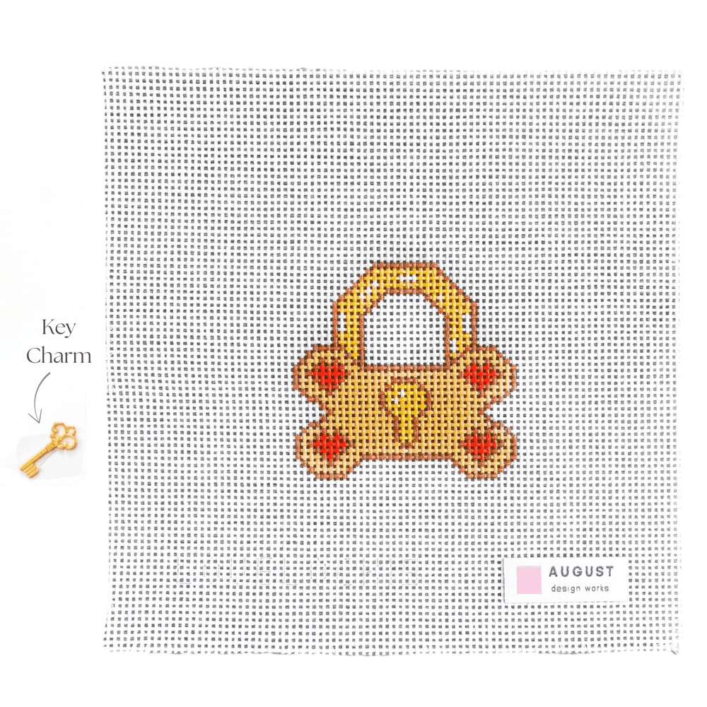 Dog Tag Love Lock Canvas (Includes Key Charm)