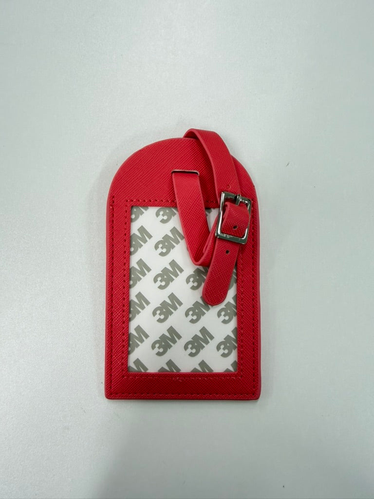 Kick Ass Leather Luggage Tag