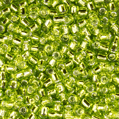 Size 14 Lime Green #14 Beads