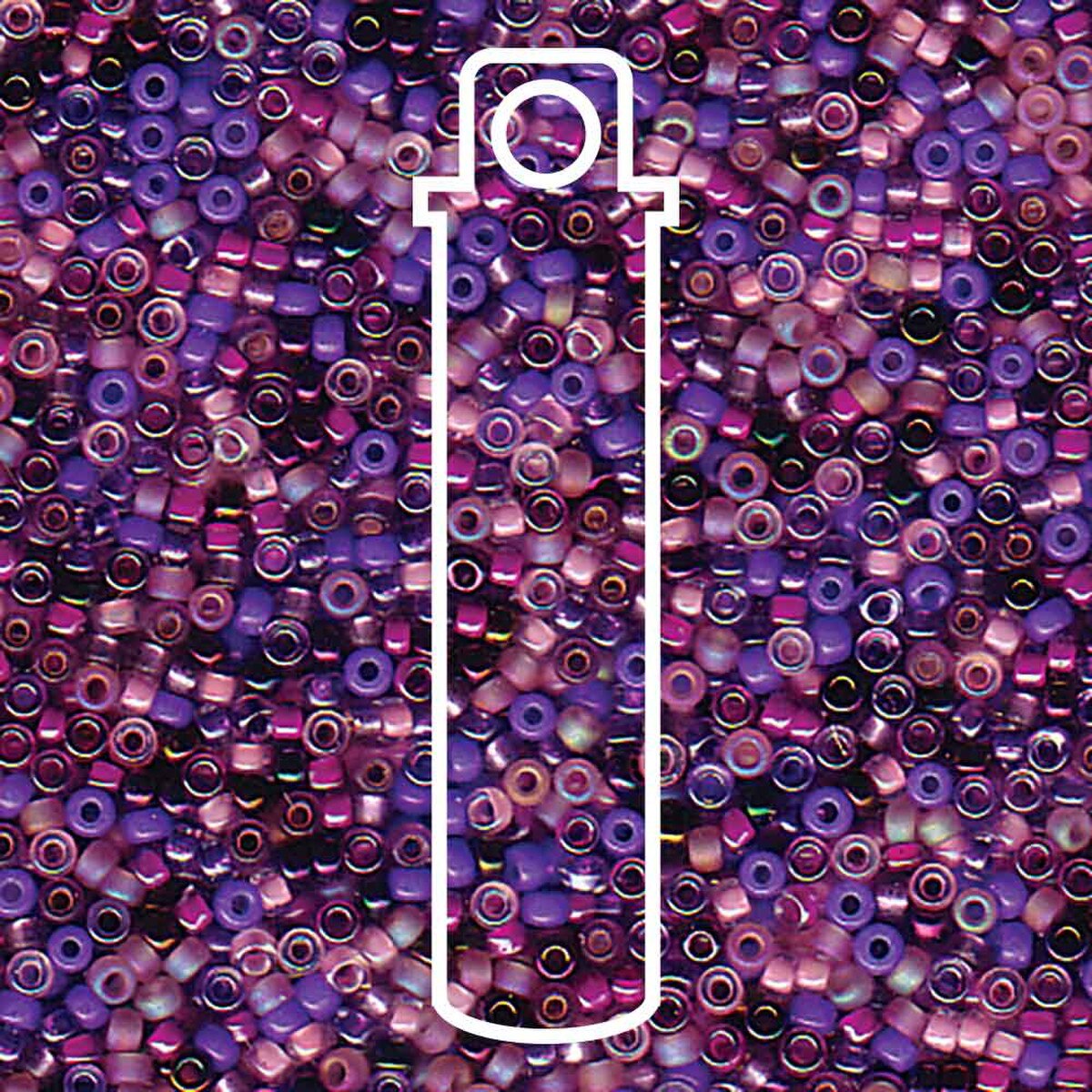 15/0 MIX LILACS 8.2GM/TB