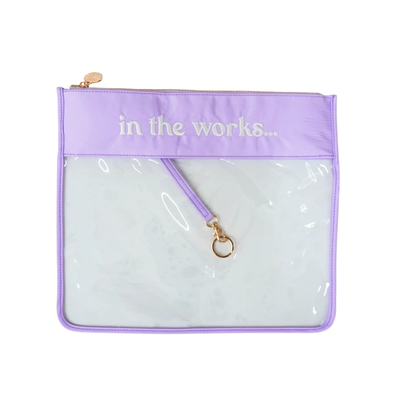 Lavender In The Works Project Bag