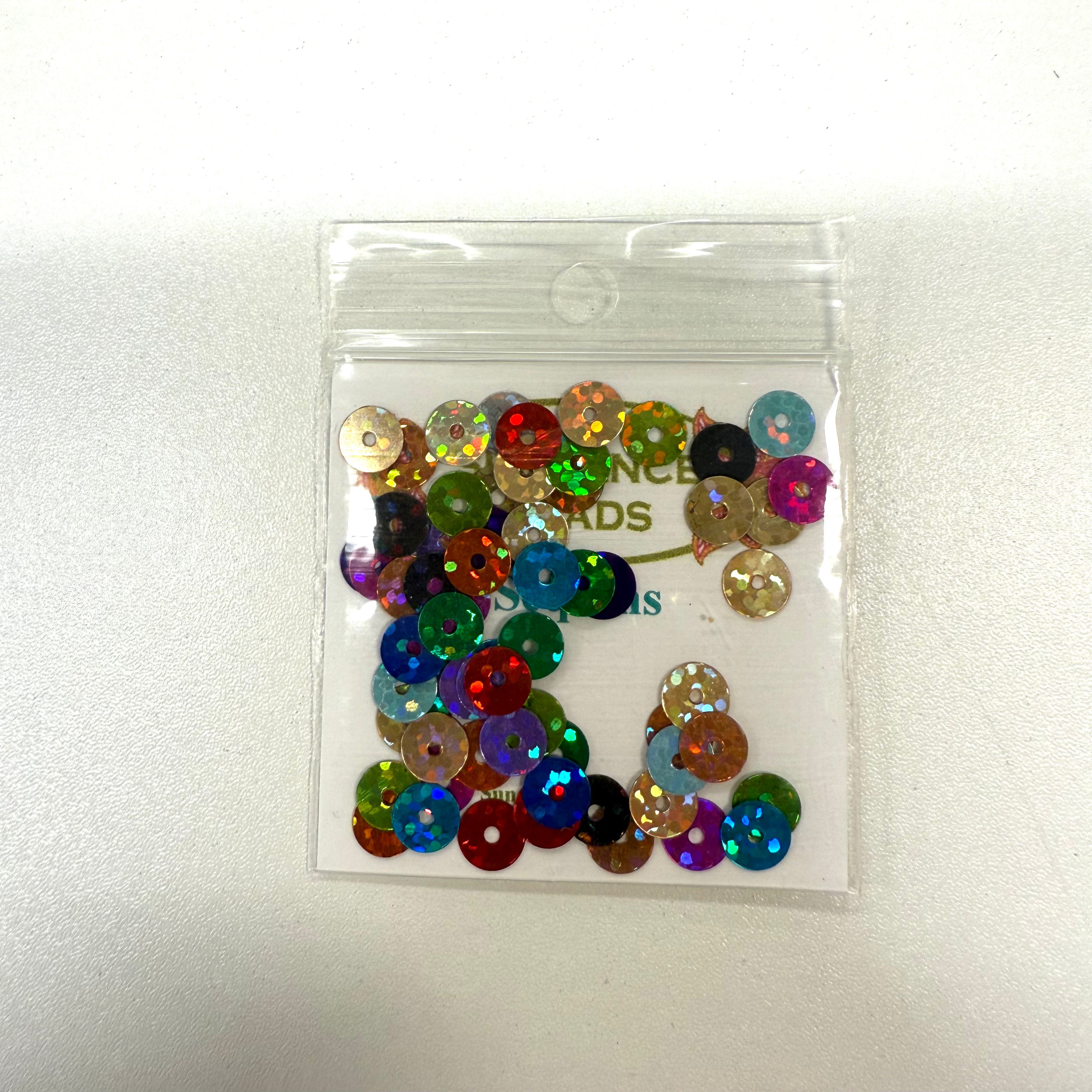 Confetti Shimmer 6mm Sequins