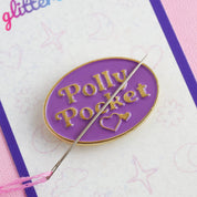 Orange Shell Polly Pocket Needle Minder