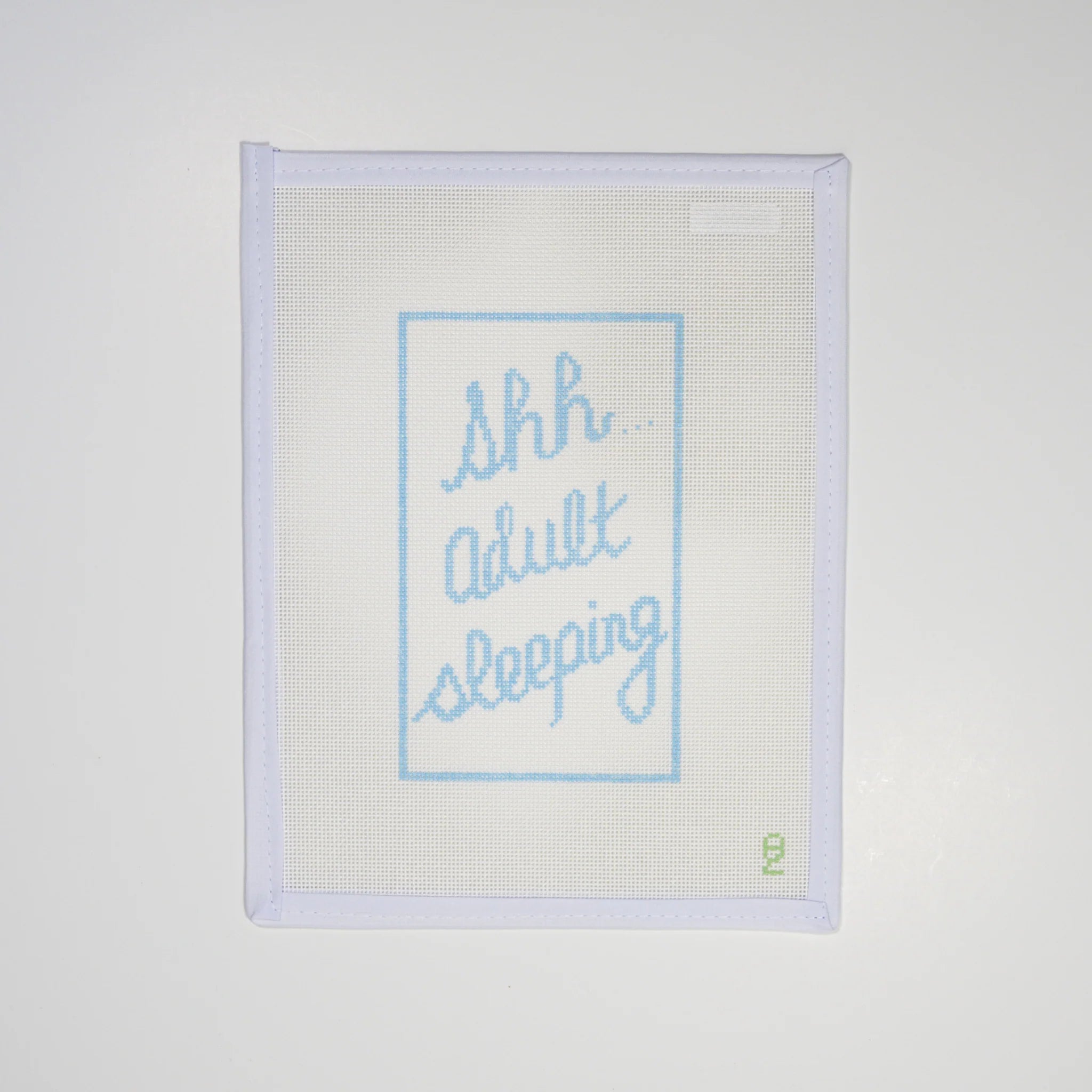 Shh...Adult Sleeping Canvas