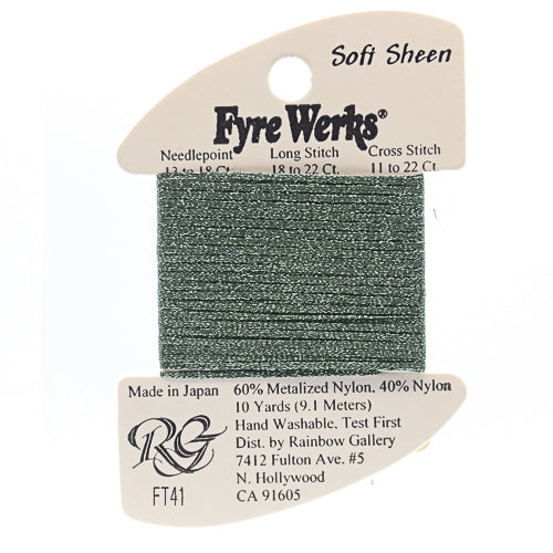 Fyre Werks Soft Sheen FT41 Pistachio