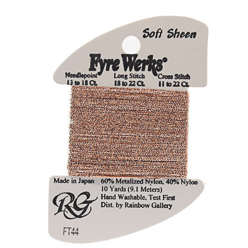 Fyre Werks Soft Sheen FT44 New Copper