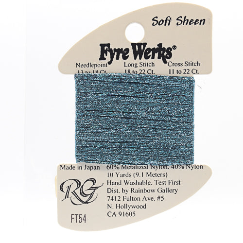 Fyre Werks Soft Sheen FT54 Ocean Blue