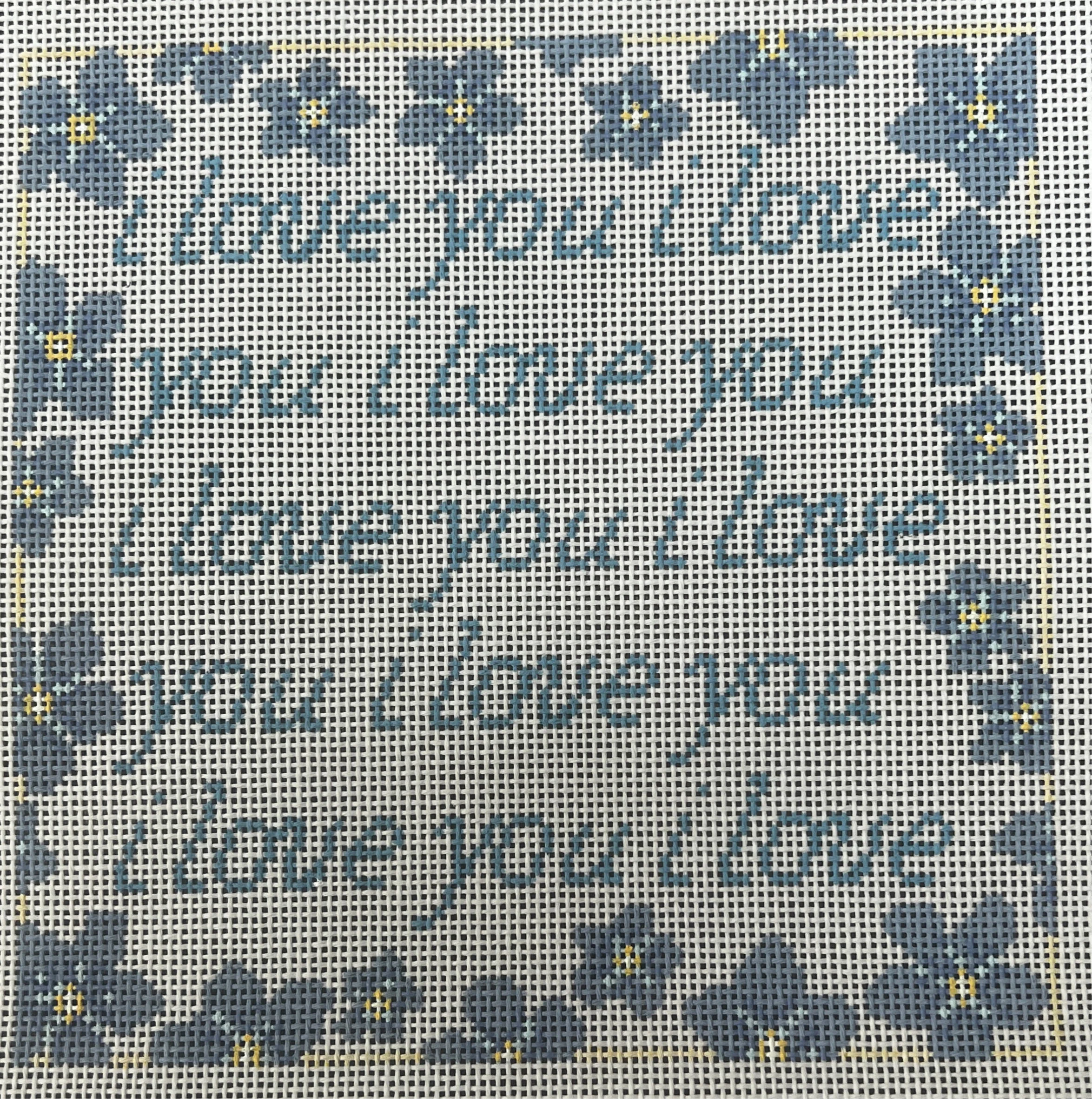 I Love You Pillow Canvas