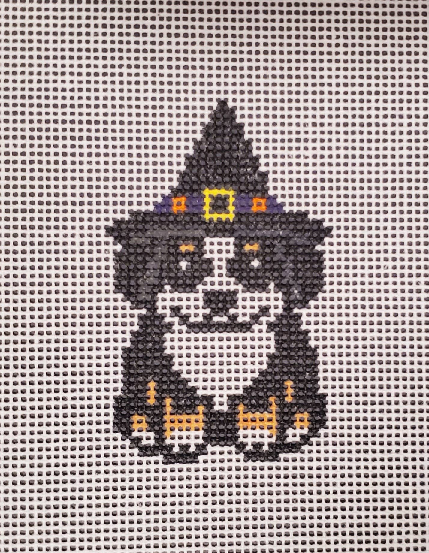 Halloween Bernese Dog Canvas