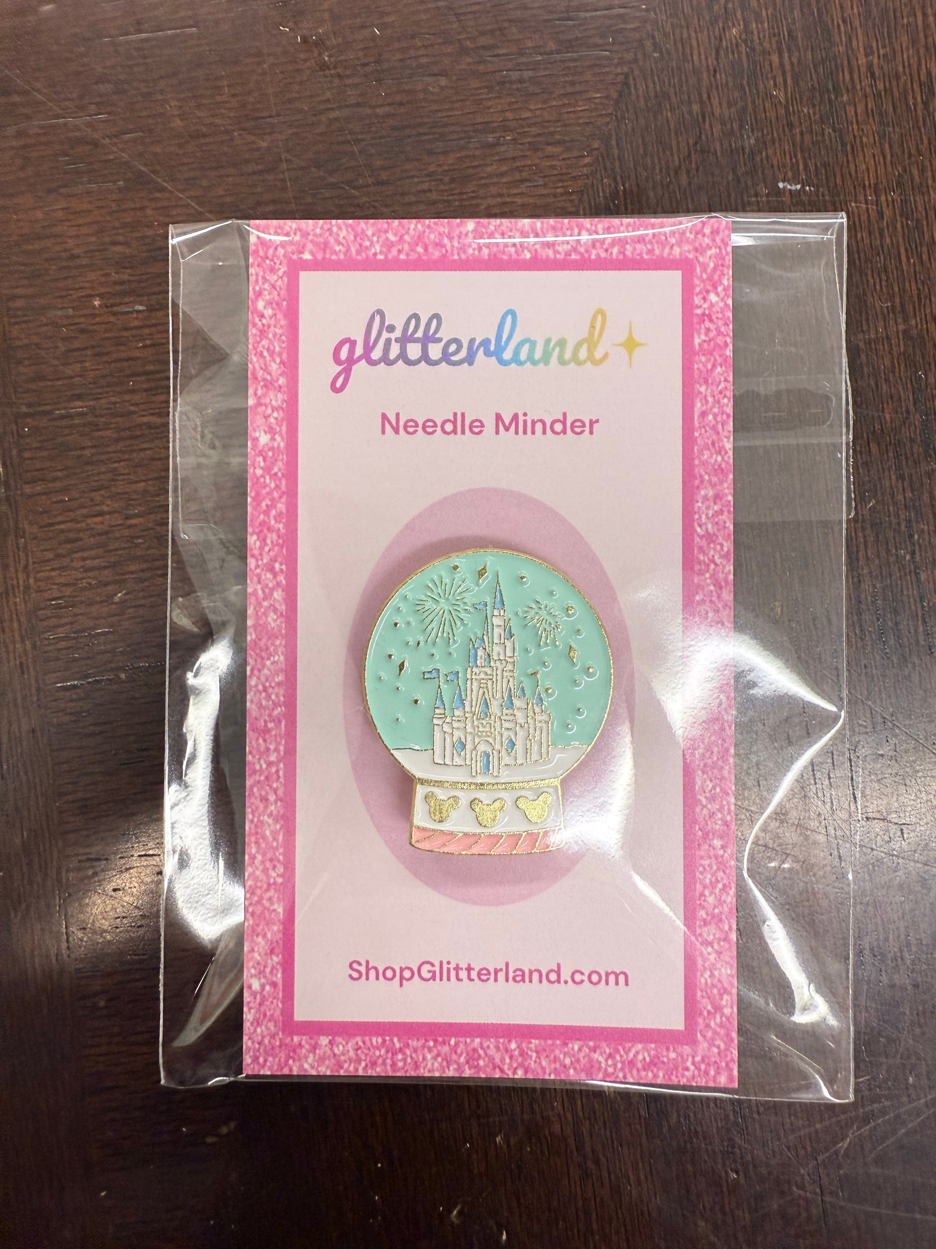 Castle Snow Globe Needle Minder