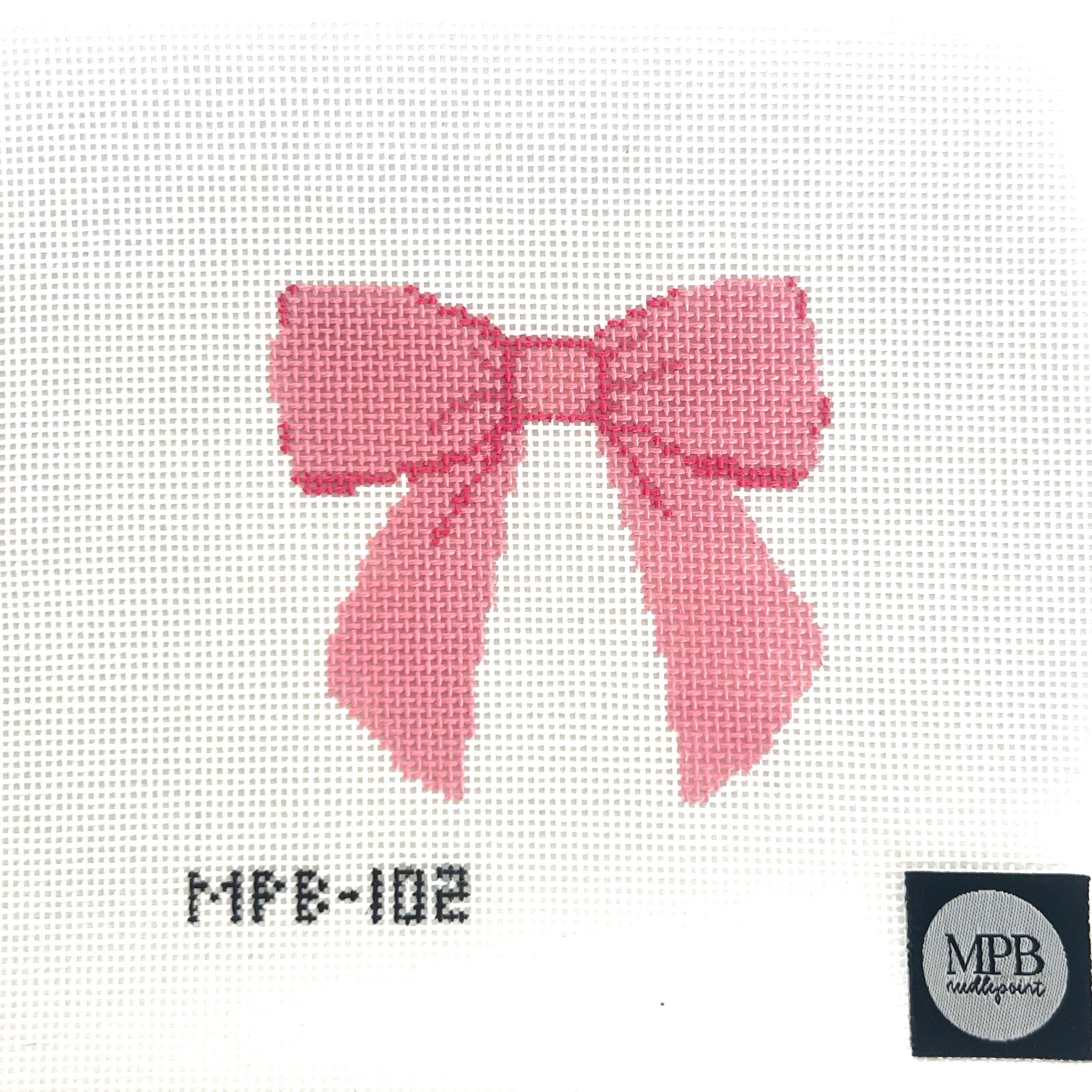 Pink Bow Canvas