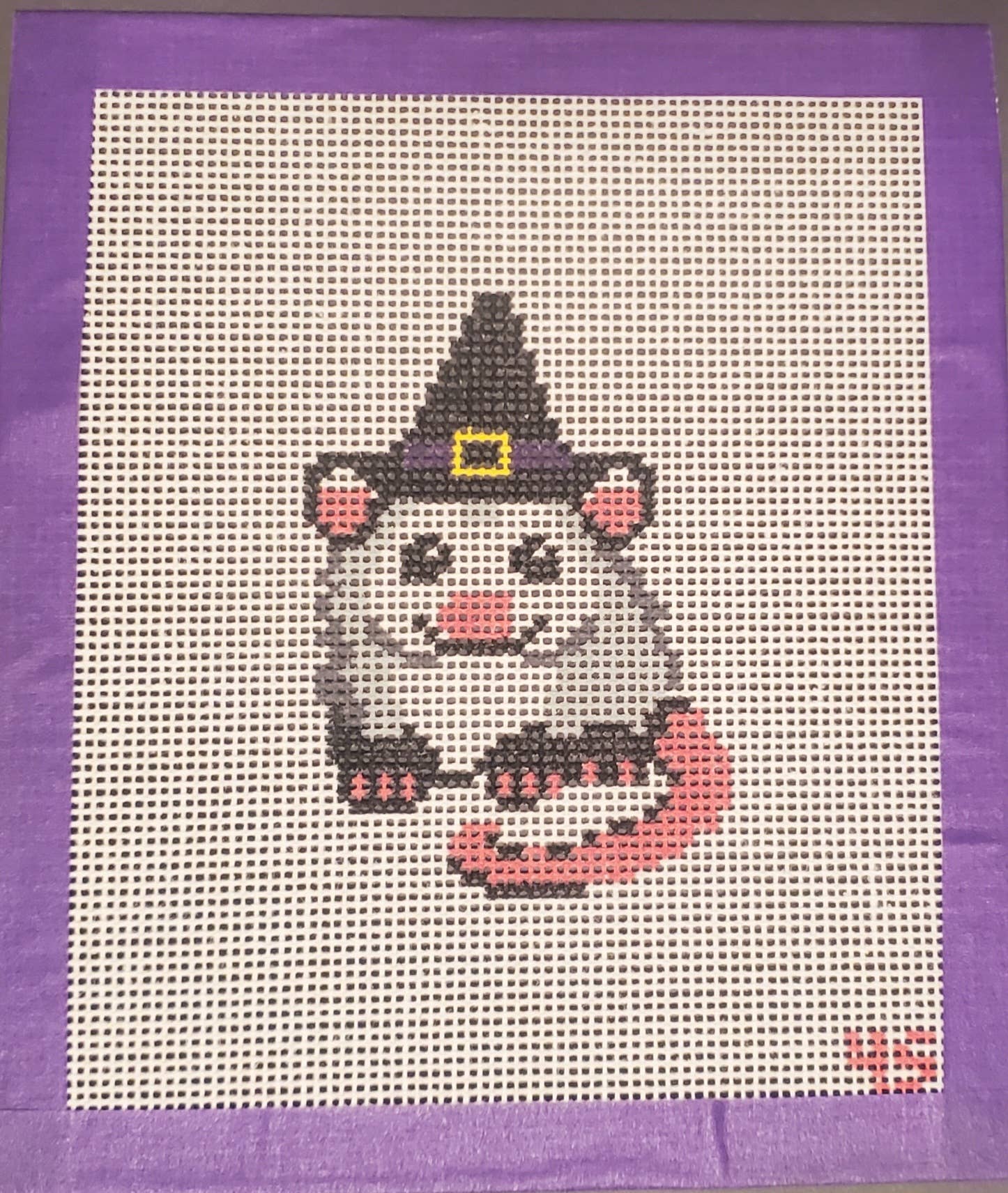 Halloween Opossoum Canvas