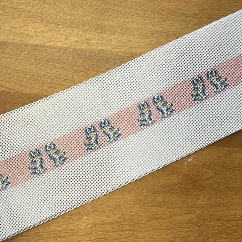 Staffordshire Dog Belt Canvas