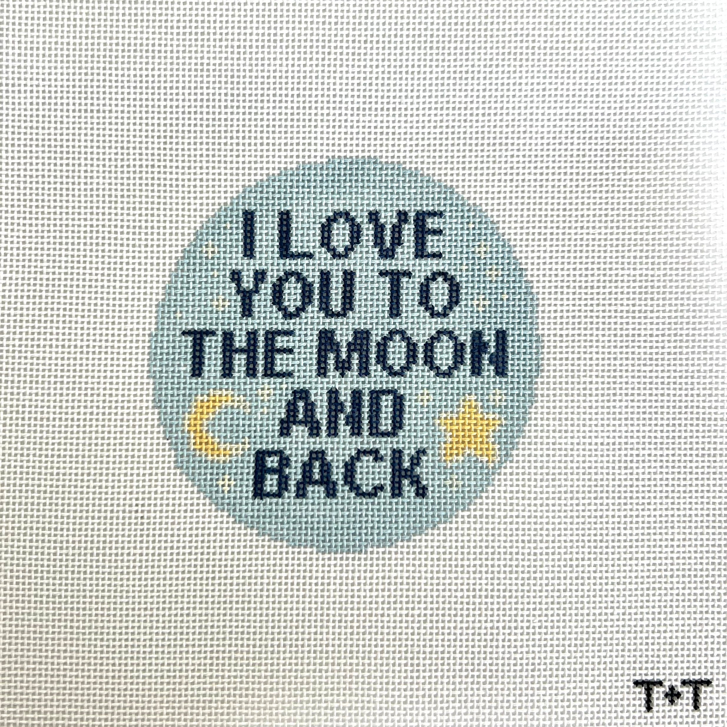 I Love you to the Moon and Back Canvas