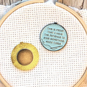 Proof I've Patience To Stab Something 4000x Needle Minder