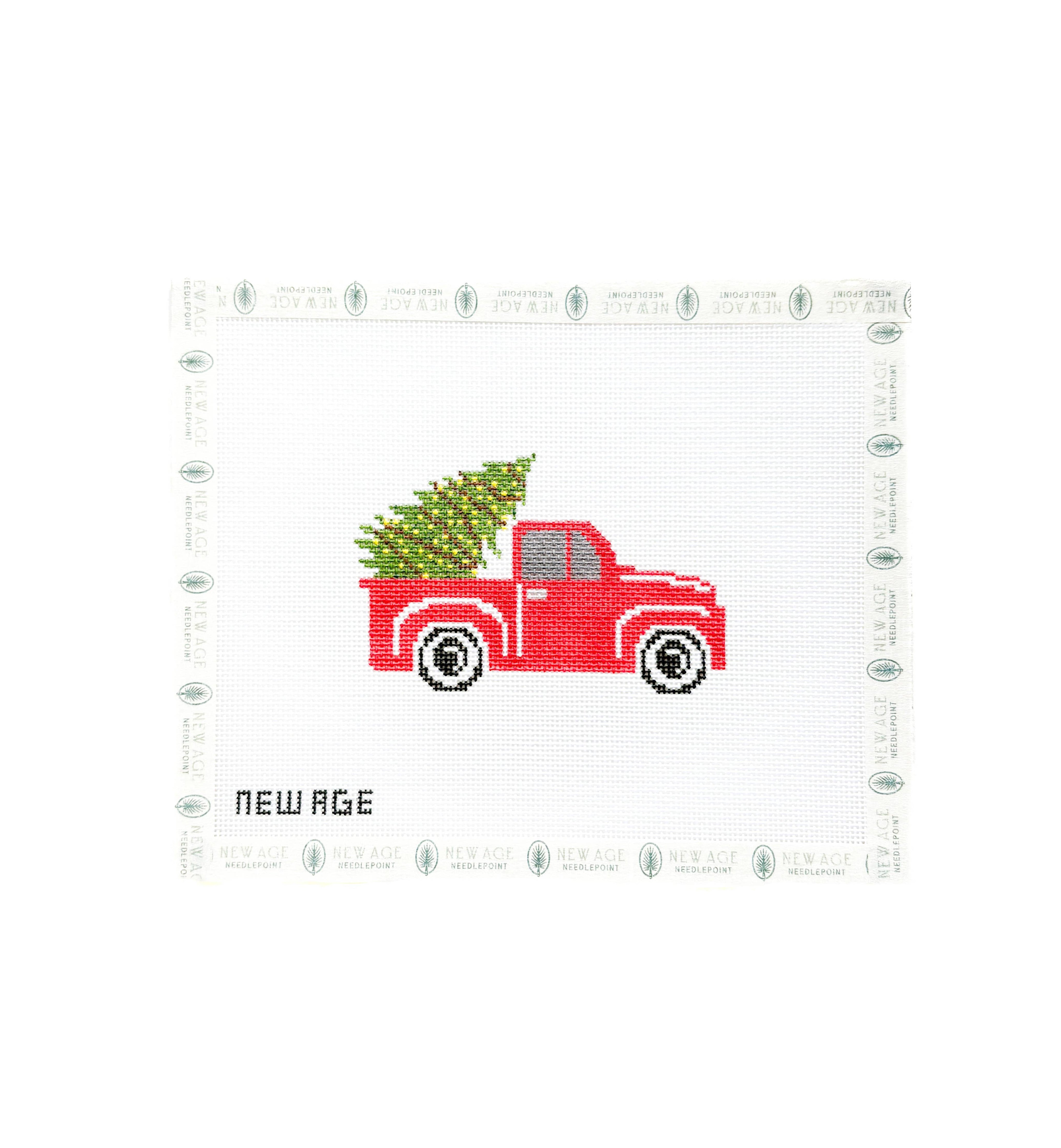 Christmas Truck Canvas