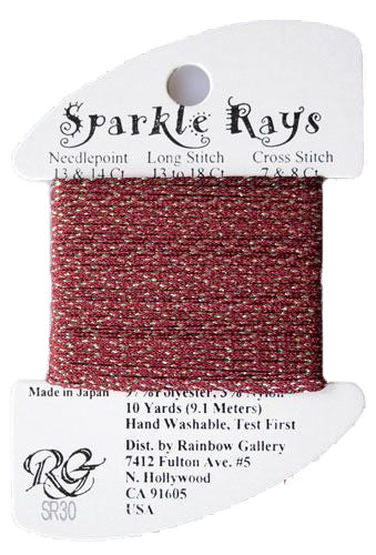 Sparkle Rays SR30-Burgundy