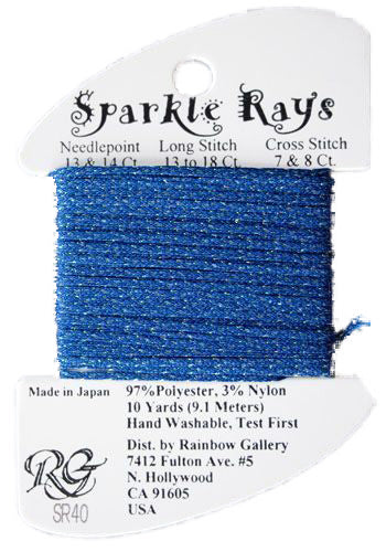 Sparkle Rays SR40-Dk Cornflower