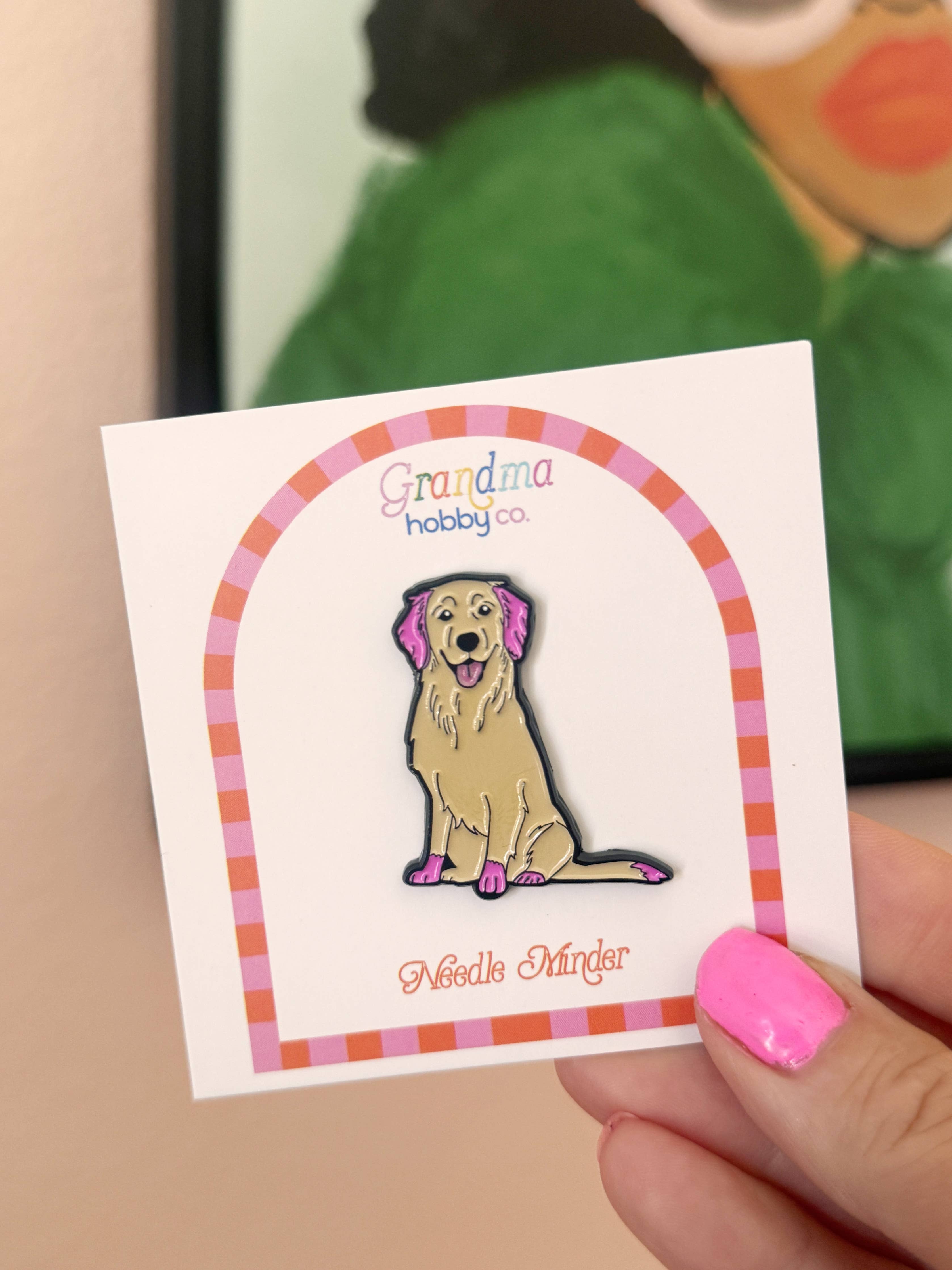 Golden Retriever Needle Minder