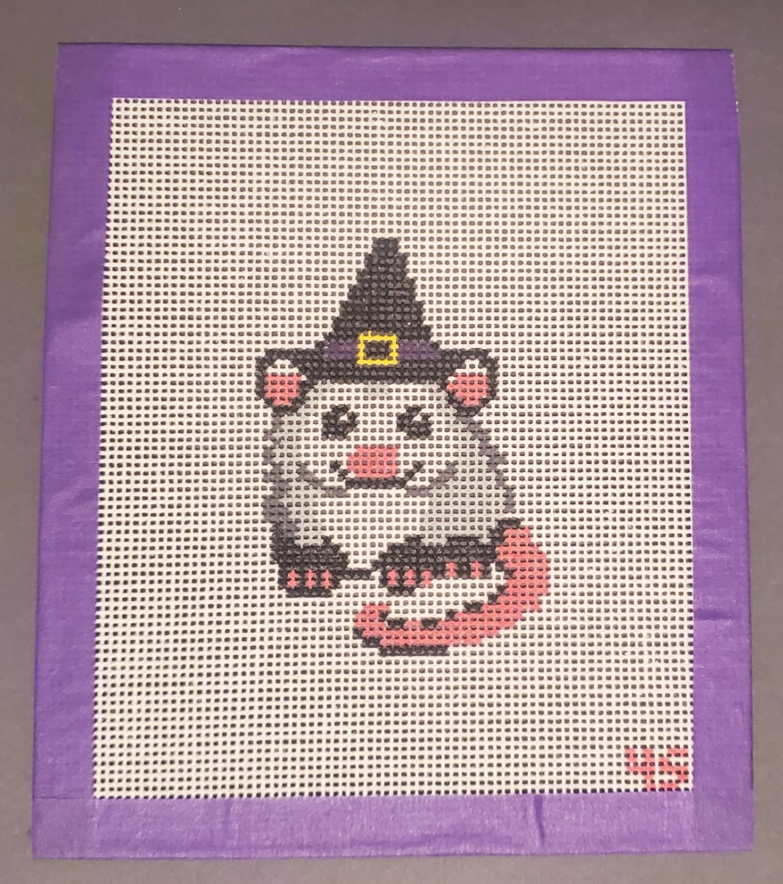 Halloween Opossoum Canvas