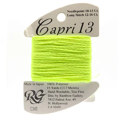 CAPRI 13 C345-NEON YELLOW