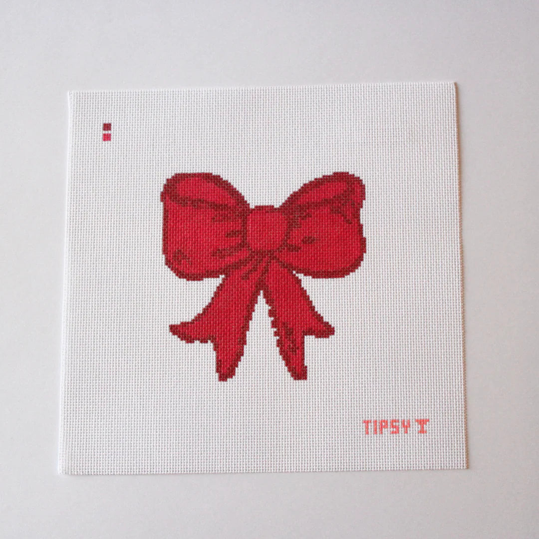 Pink Bow Canvas