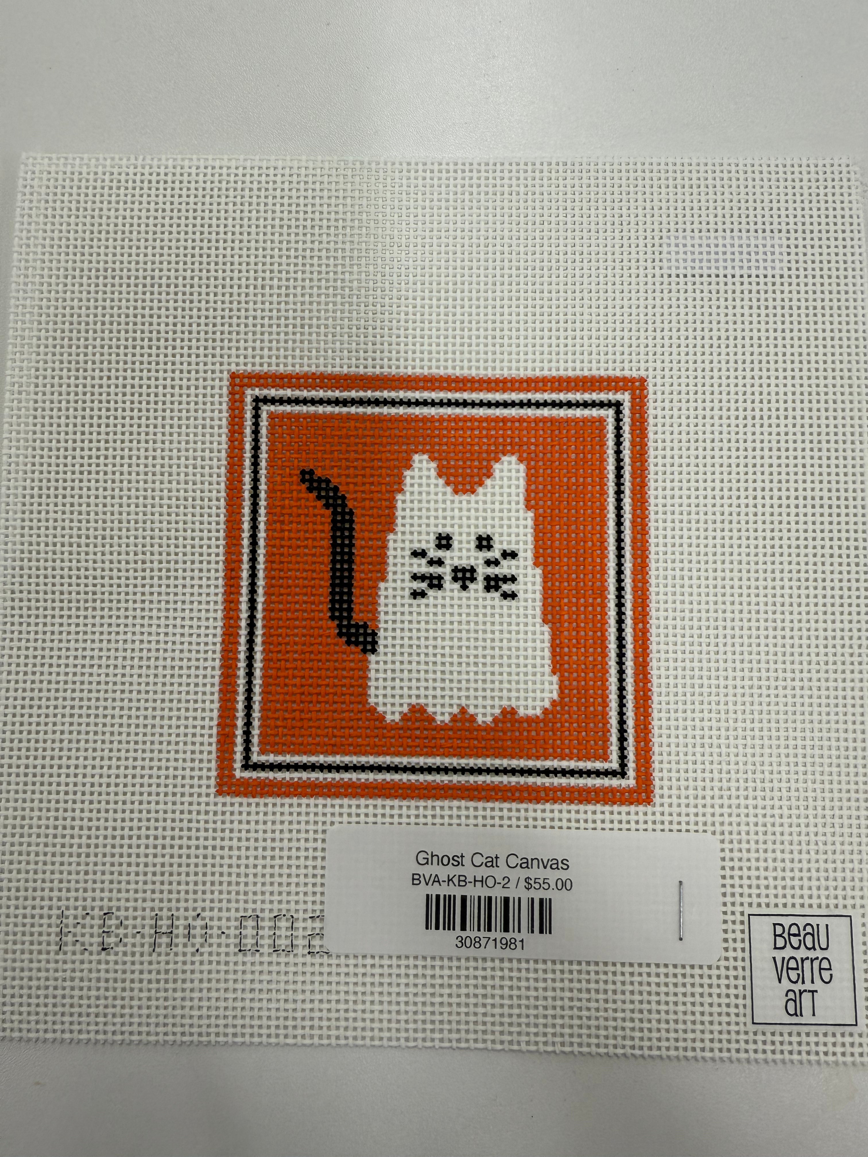 Ghost Cat Canvas